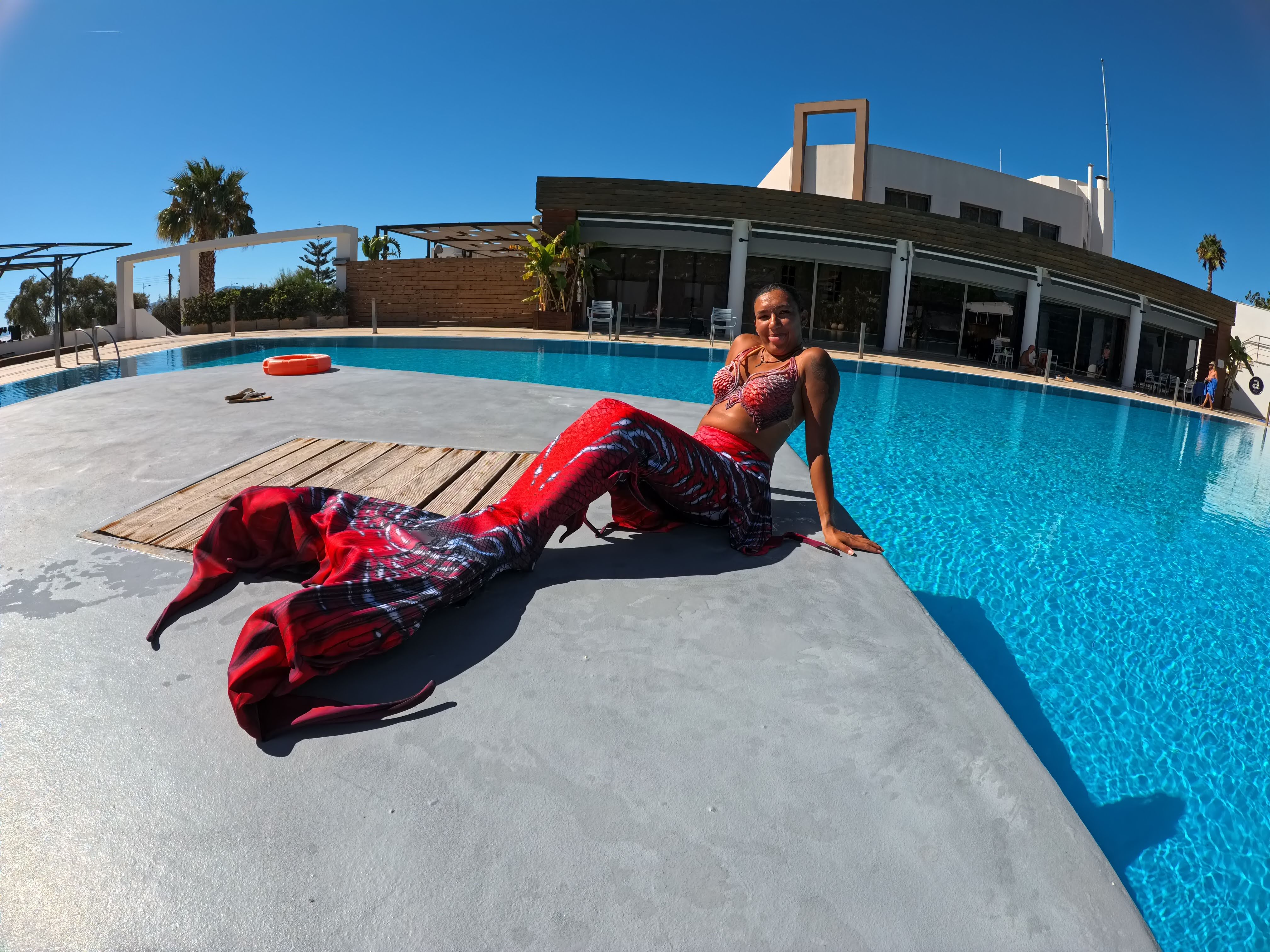 Poolside Mermaid